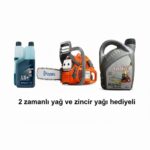 450 Motorlu Testere 3.3 Hp 36 Diş zincir yağı ve 2 zamanlı yağ hediyeli