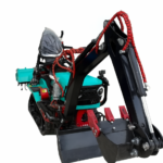 35 Hp ekskavatör paletli mini traktör Eco105