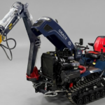 Mini ekskavatör 35 hp eur5 motorlu