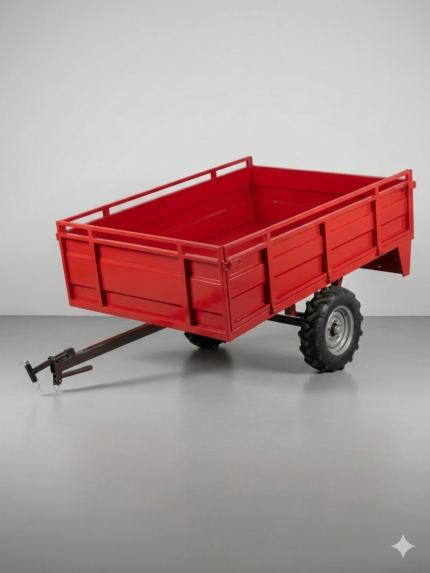 4x4 Mini Traktör Uyumlu Bahçe Römorku (120 cm - 210 cm)