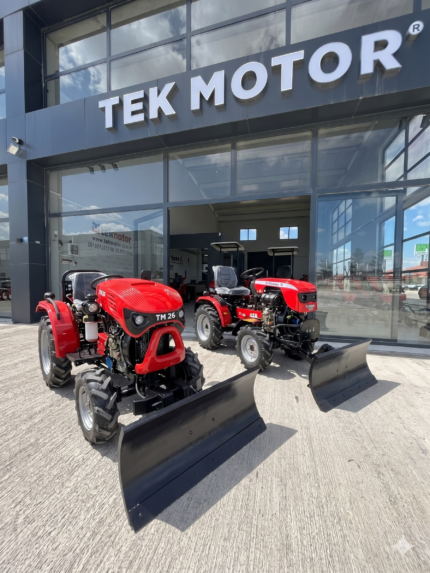 4X4 Mini traktör küreme ekipmanı