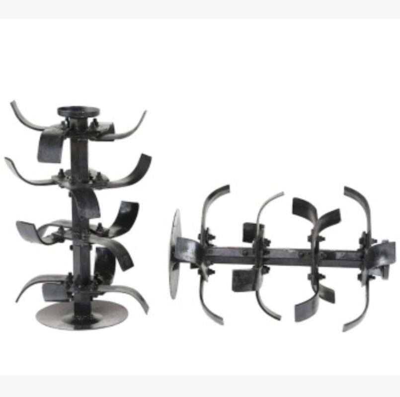 4x4 mini traktör çapa bıçak takımı 120 cm